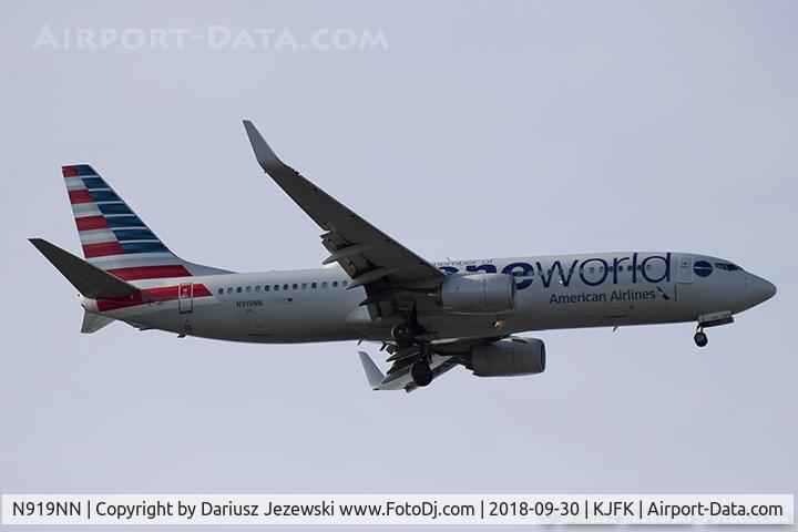 N919NN, 2013 Boeing 737-823 C/N 29573, Boeing 737-823 - Oneworld (American Airlines)   C/N 29573, N919NN