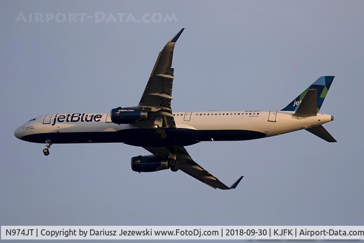 N974JT, 2016 Airbus A321-231 C/N 7448, Airbus A321-231  