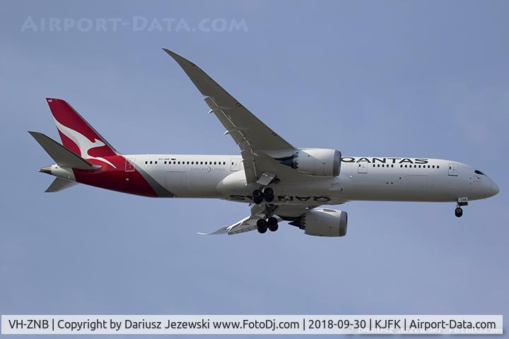 VH-ZNB, 2017 Boeing 787-9 Dreamliner C/N 39039, Boeing 787-9 Dreamliner - Qantas  C/N 39039, VH-ZNB