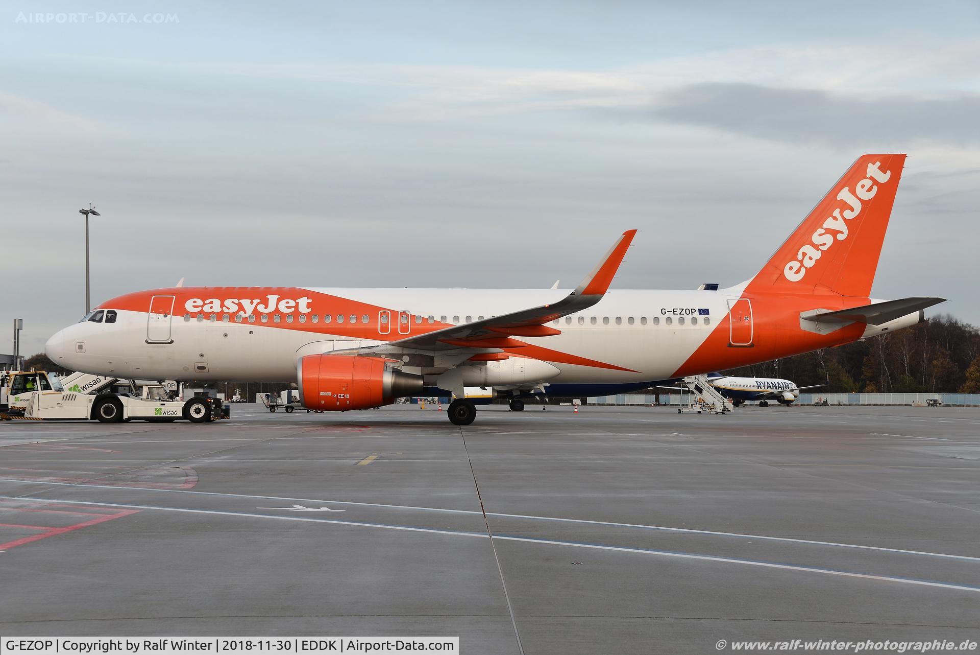 G-EZOP, 2015 Airbus A320-214 C/N 6633, Airbus A320-214(W) - U2 EZY easyJet - 6633 - G-EZOP - 30.11.2018 - CGN