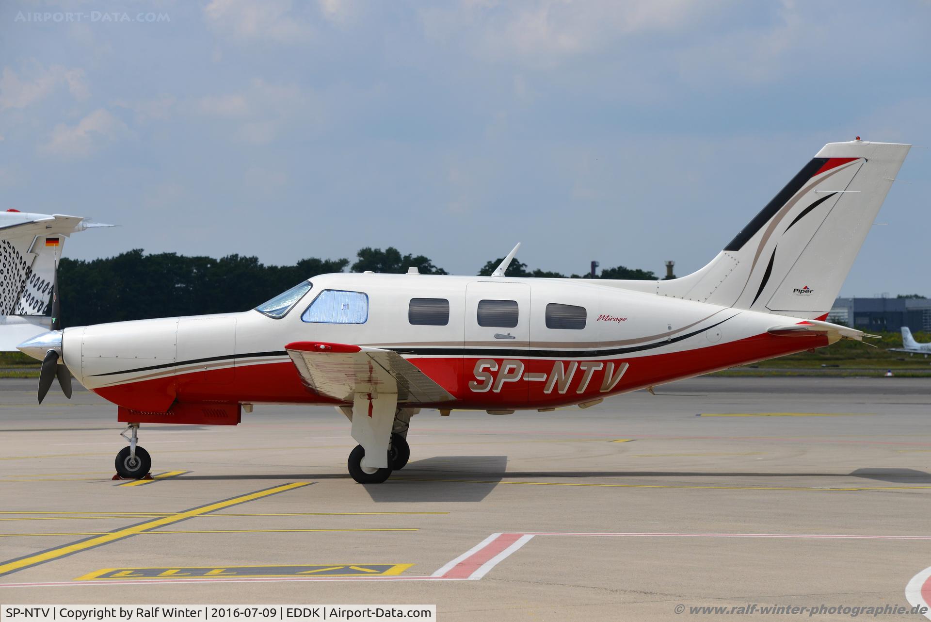 SP-NTV, Piper PA-46-350P Malibu Mirage Malibu Mirage C/N 4636426, Piper PA-46-350P Malibu Mirage - Private - 4636426 - SP-NTV - 09.07.2016 - CGN