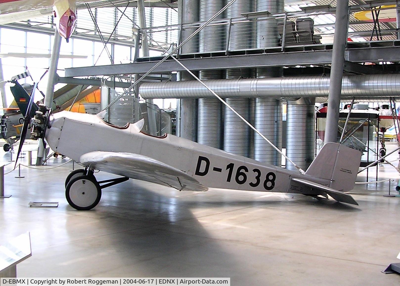 D-EBMX, 1927 Klemm Kl-25-1A C/N 149, OBERSCHLEISSHEIM.DEUTSCHES MUSEUM.