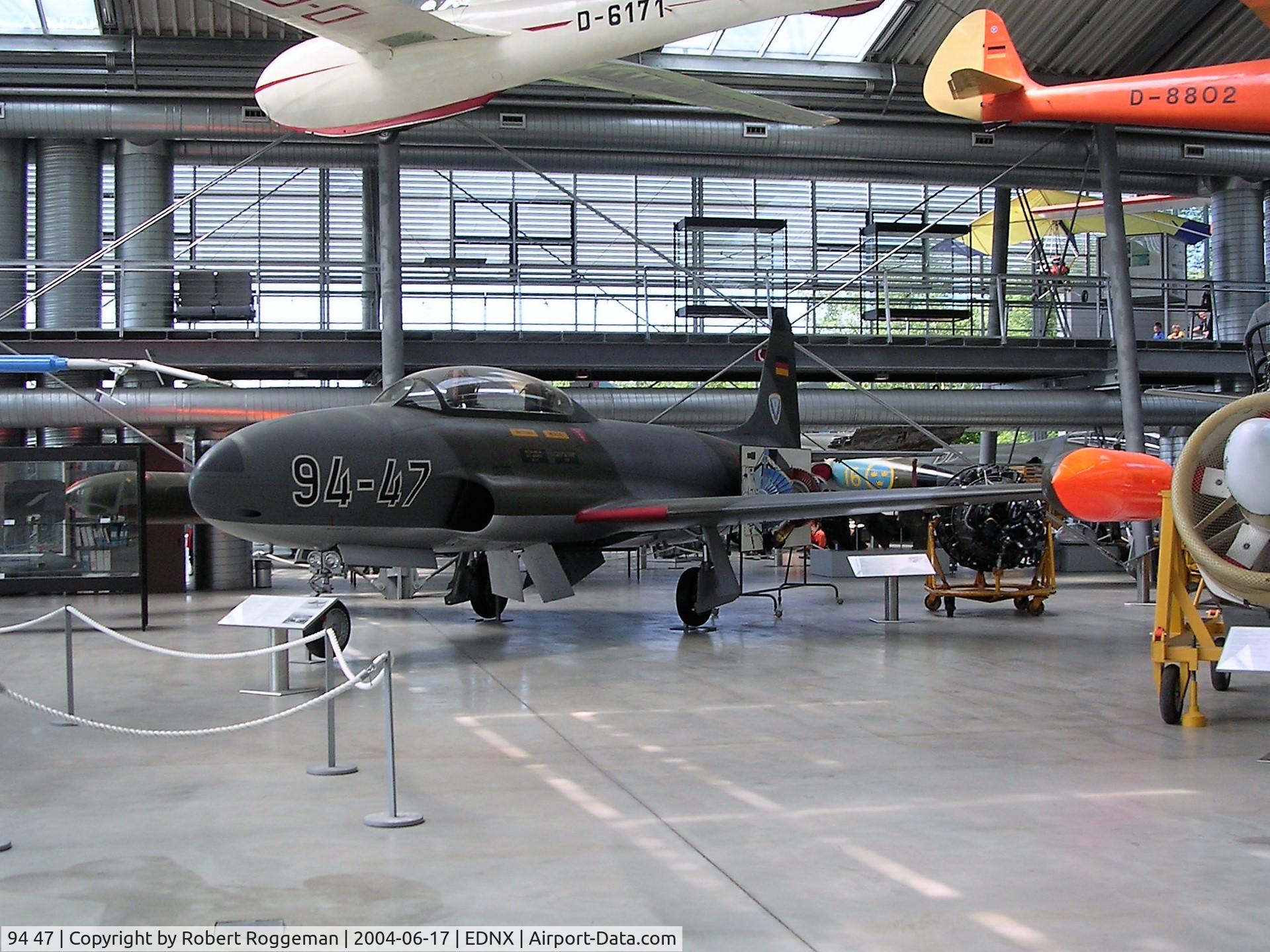 94 47, Lockheed T-33A Shooting Star C/N 580-8967, OBERSCHLEISSHEIM.DEUTSCHES MUSEUM.