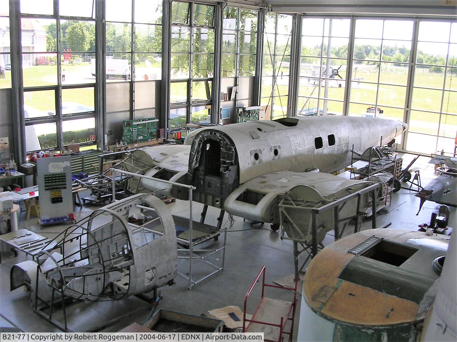 B21-77, CASA 2.111B C/N 025, OBERSCHLEISSHEIM.DEUTSCHES MUSEUM.