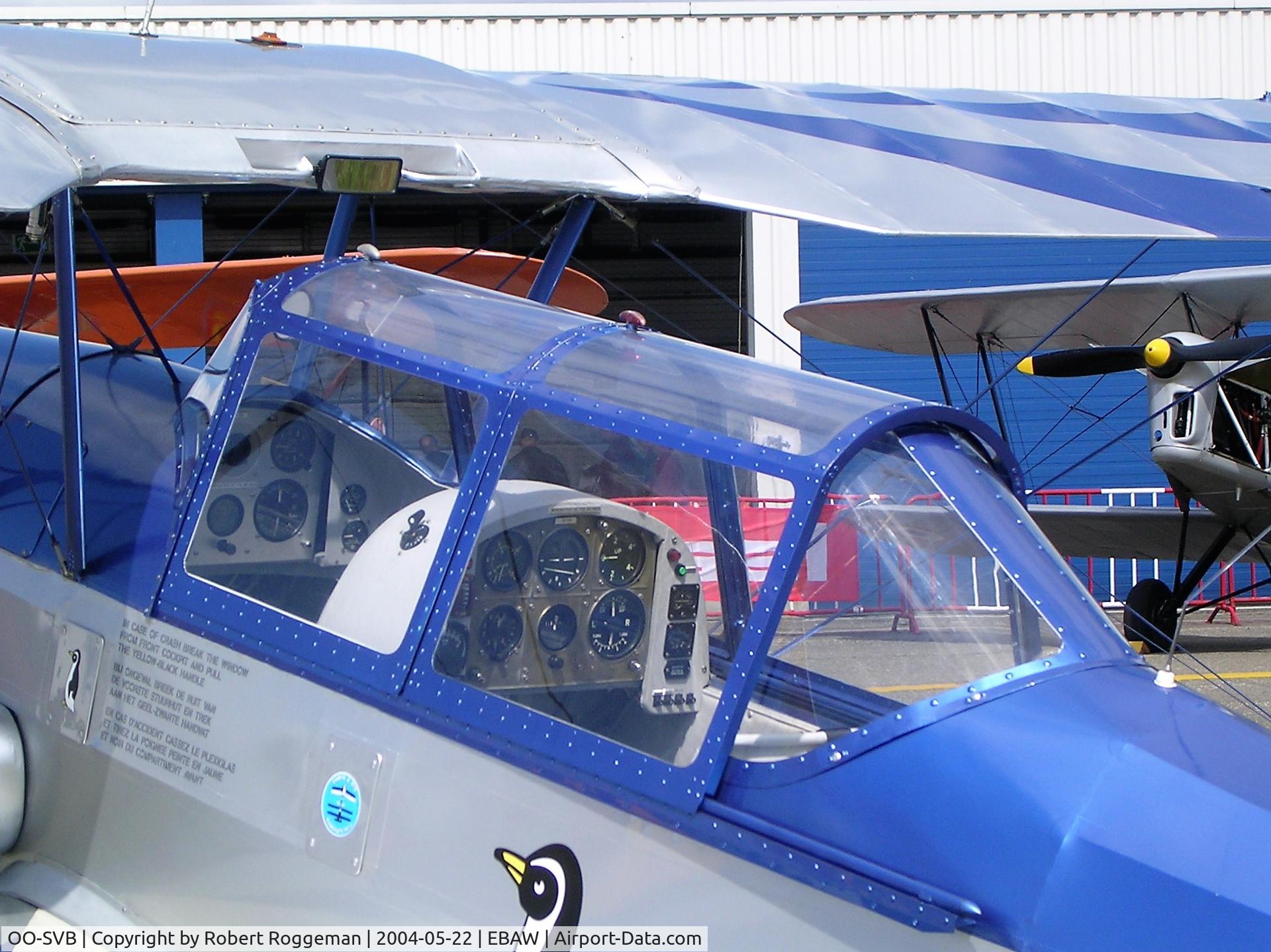 OO-SVB, 1952 Stampe-Vertongen SV-4B C/N 1185, STAMPE FLY IN.EX.V-43 BAF.
