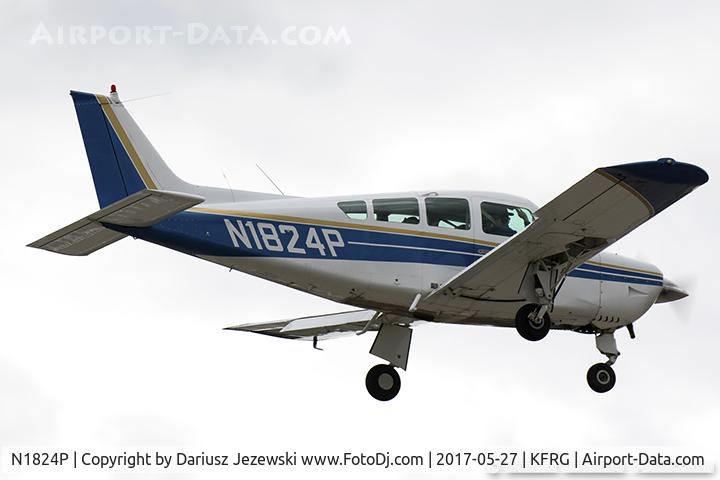 N1824P, 1981 Beech C24R C/N MC-759, Beech C24R Sierra  C/N MC-759, N1824P