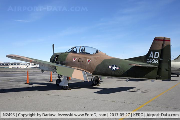 N2496, 1949 North American T-28D Trojan C/N 159-8 (49-1496), North American T-28D Trojan  C/N 49-1496, N2496