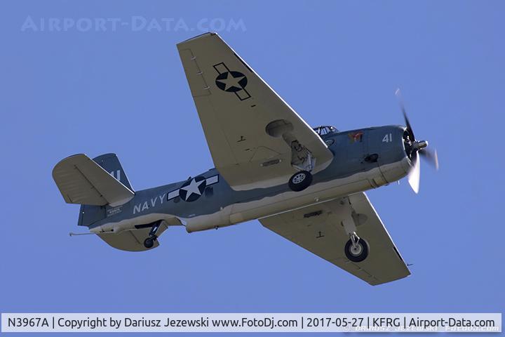 N3967A, 1945 Grumman TBM-3U Avenger C/N 53835, Grumman TBM-3U Avenger 