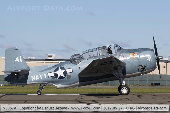 N3967A, 1945 Grumman TBM-3U Avenger C/N 53835, Grumman TBM-3U Avenger 
