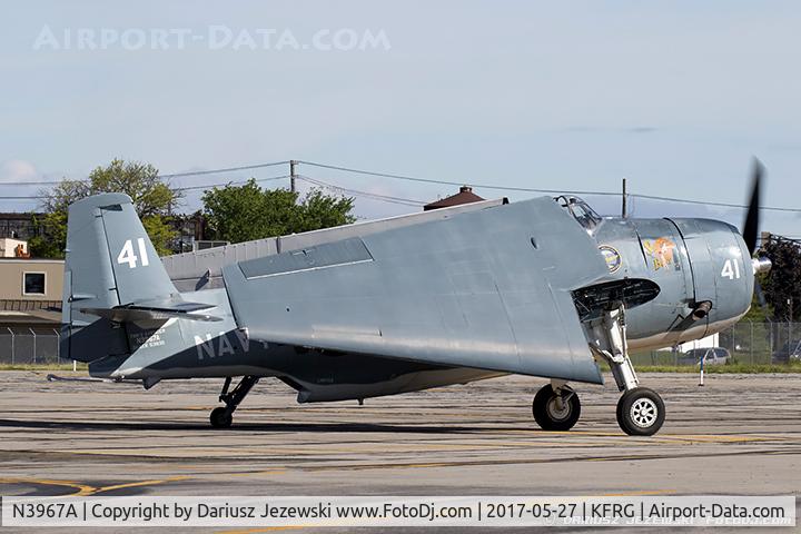 N3967A, 1945 Grumman TBM-3U Avenger C/N 53835, Grumman TBM-3U Avenger 
