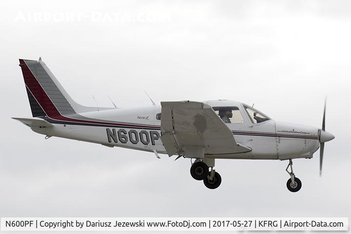 N600PF, 1977 Piper PA-28-161 C/N 28-7816109, Piper PA-28-161 Warrior II  C/N 28-7816109, N600PF