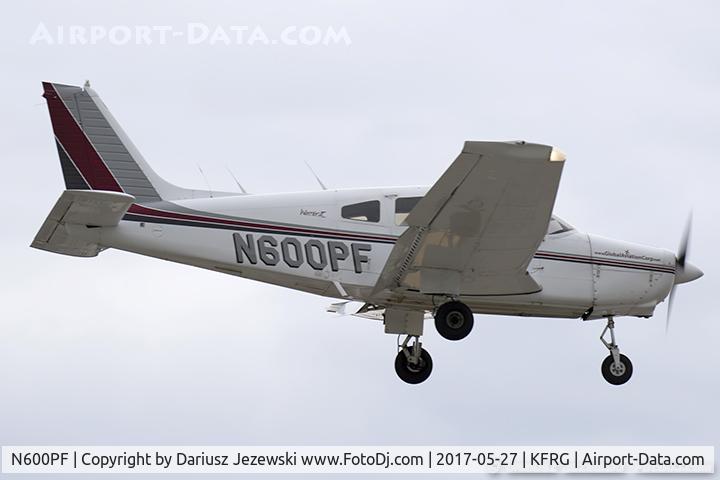 N600PF, 1977 Piper PA-28-161 C/N 28-7816109, Piper PA-28-161 Warrior II  C/N 28-7816109, N600PF