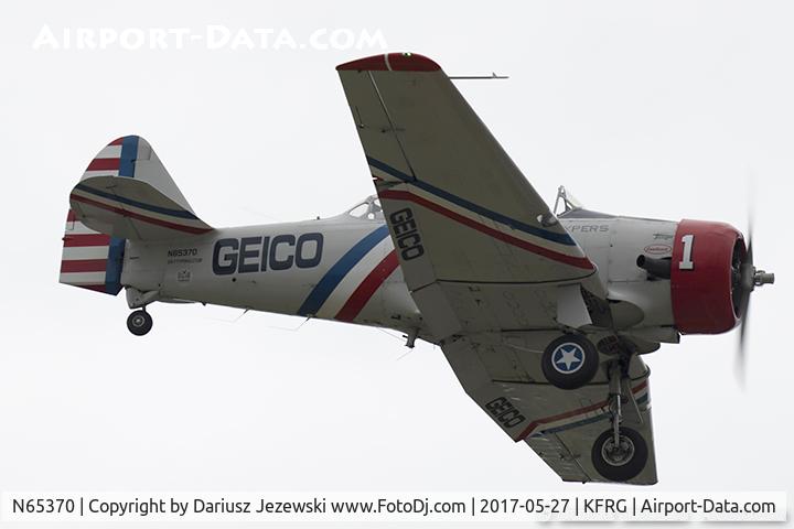 N65370, 1941 North American SNJ-2 Texan C/N 2562, North American SNJ-2 Texan  C/N 2562 - Geico Skytypers, N65370