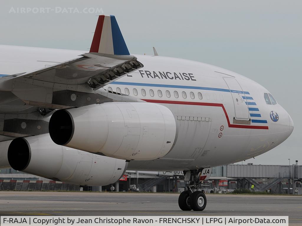 F-RAJA, 1995 Airbus A340-212 C/N 075, Commandement du Transport Aerien Militaire