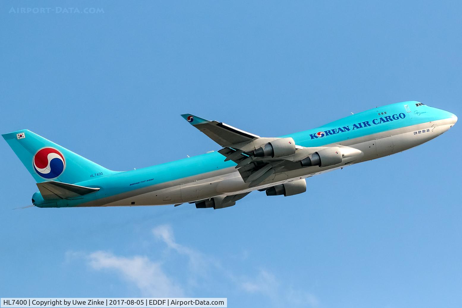 HL7400, 2001 Boeing 747-4B5F/SCD C/N 26414, Frankfurt