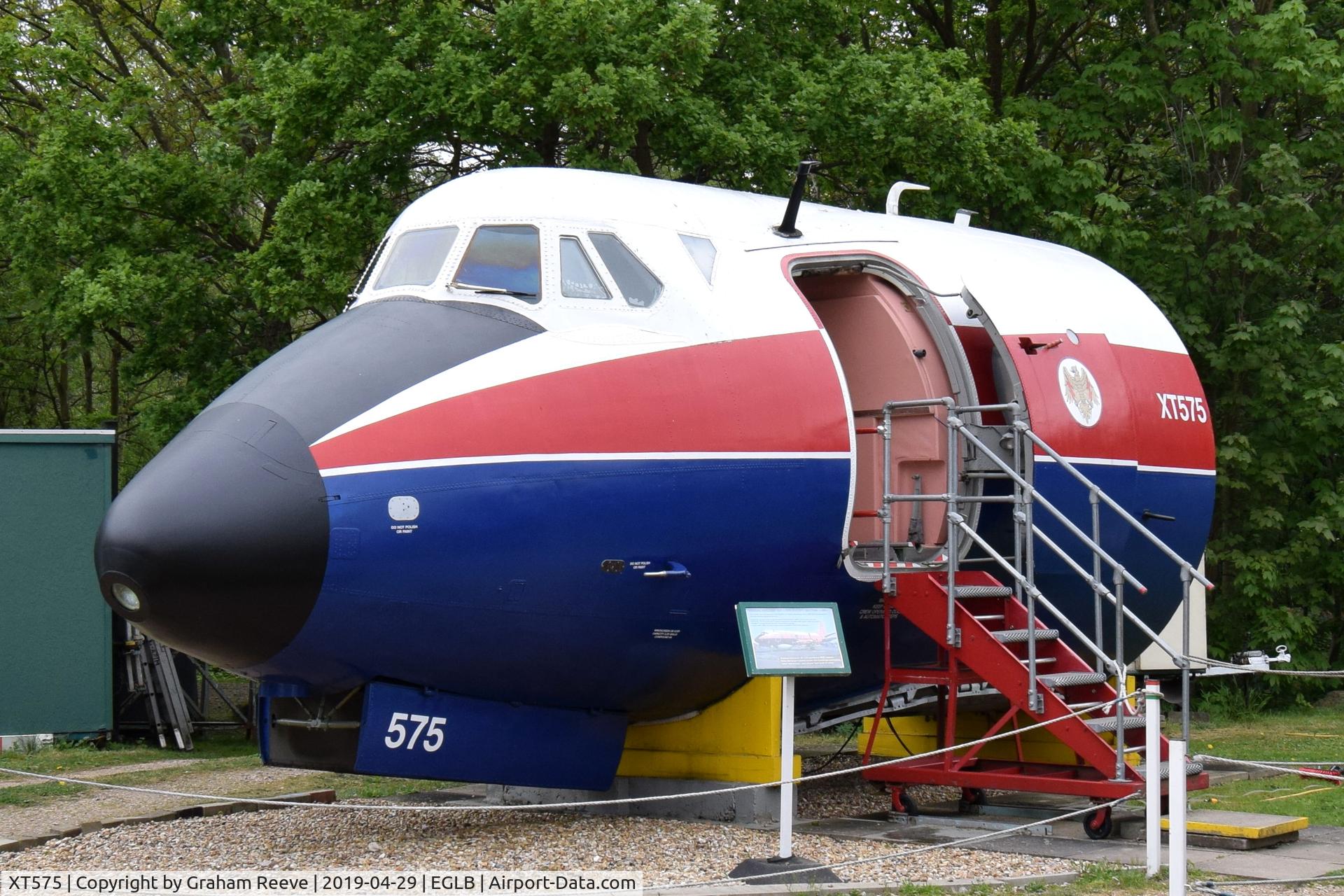 XT575, 1961 Vickers Viscount 837 C/N 438, On display at the Brooklands Museum.