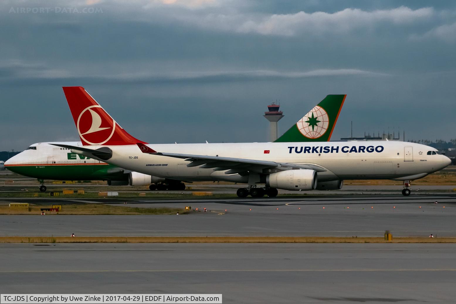 TC-JDS, 2013 Airbus A330-243F C/N 1418, evening