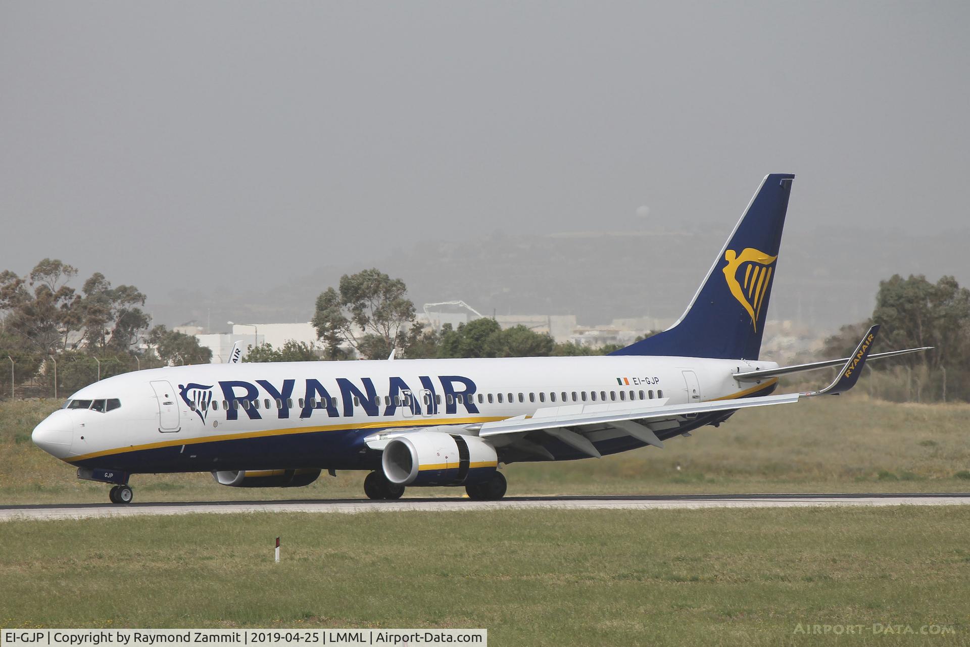 EI-GJP, 2018 Boeing 737-8AS C/N 44834, B737-800 EI-GJP Ryanair