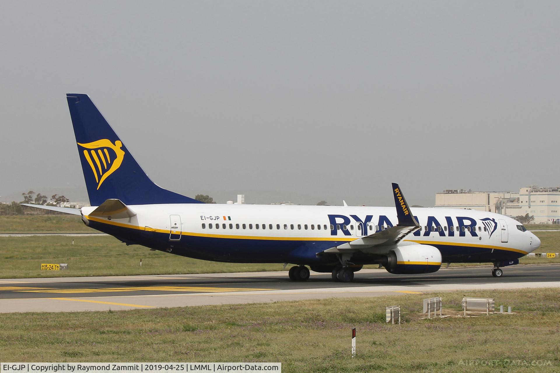 EI-GJP, 2018 Boeing 737-8AS C/N 44834, B737-800 EI-GJP Ryanair