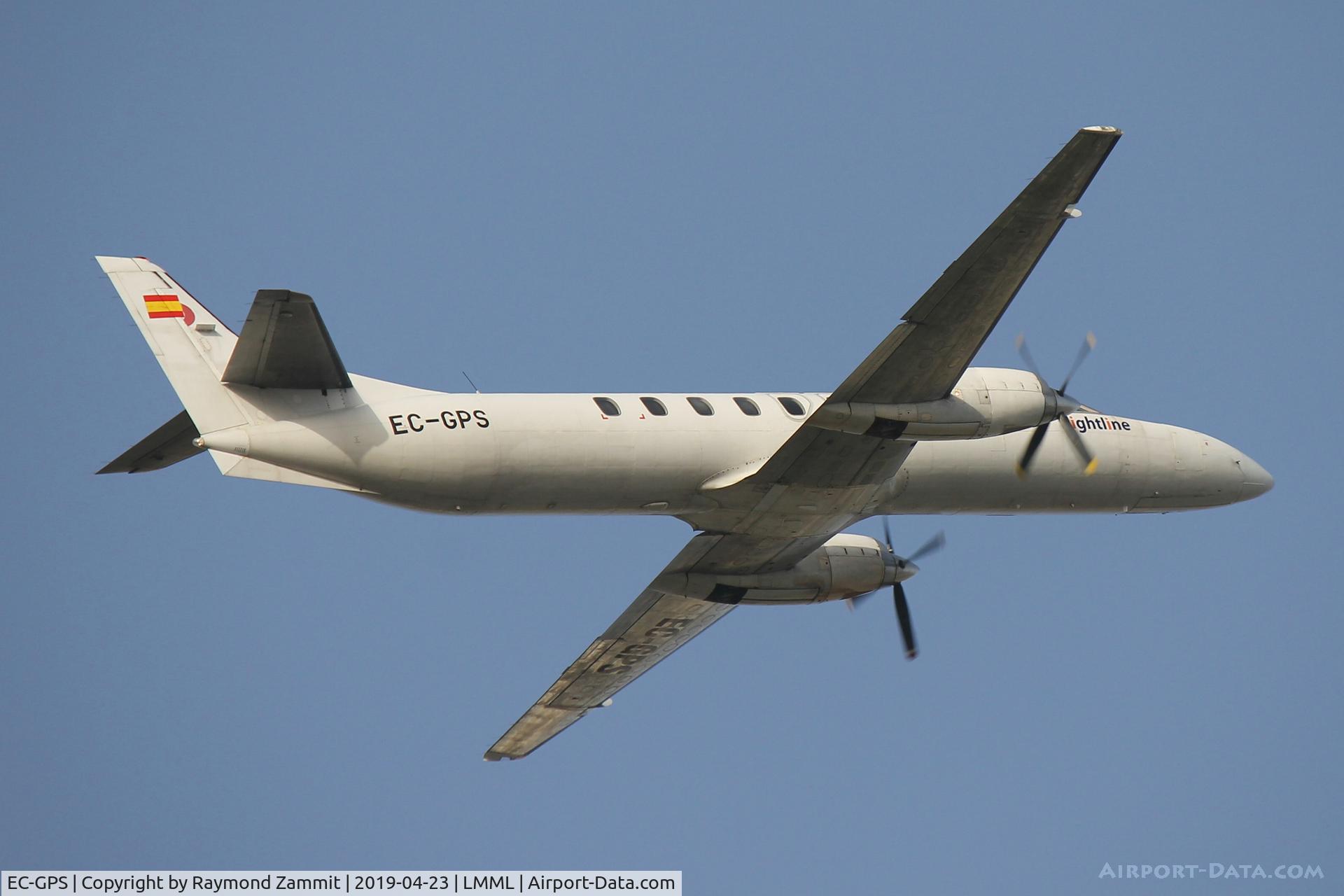 EC-GPS, 1988 Fairchild SA-227AC Metro III C/N AC-722, Fairchild SA-227AC MetrolinerIII EC-GPS Flightline