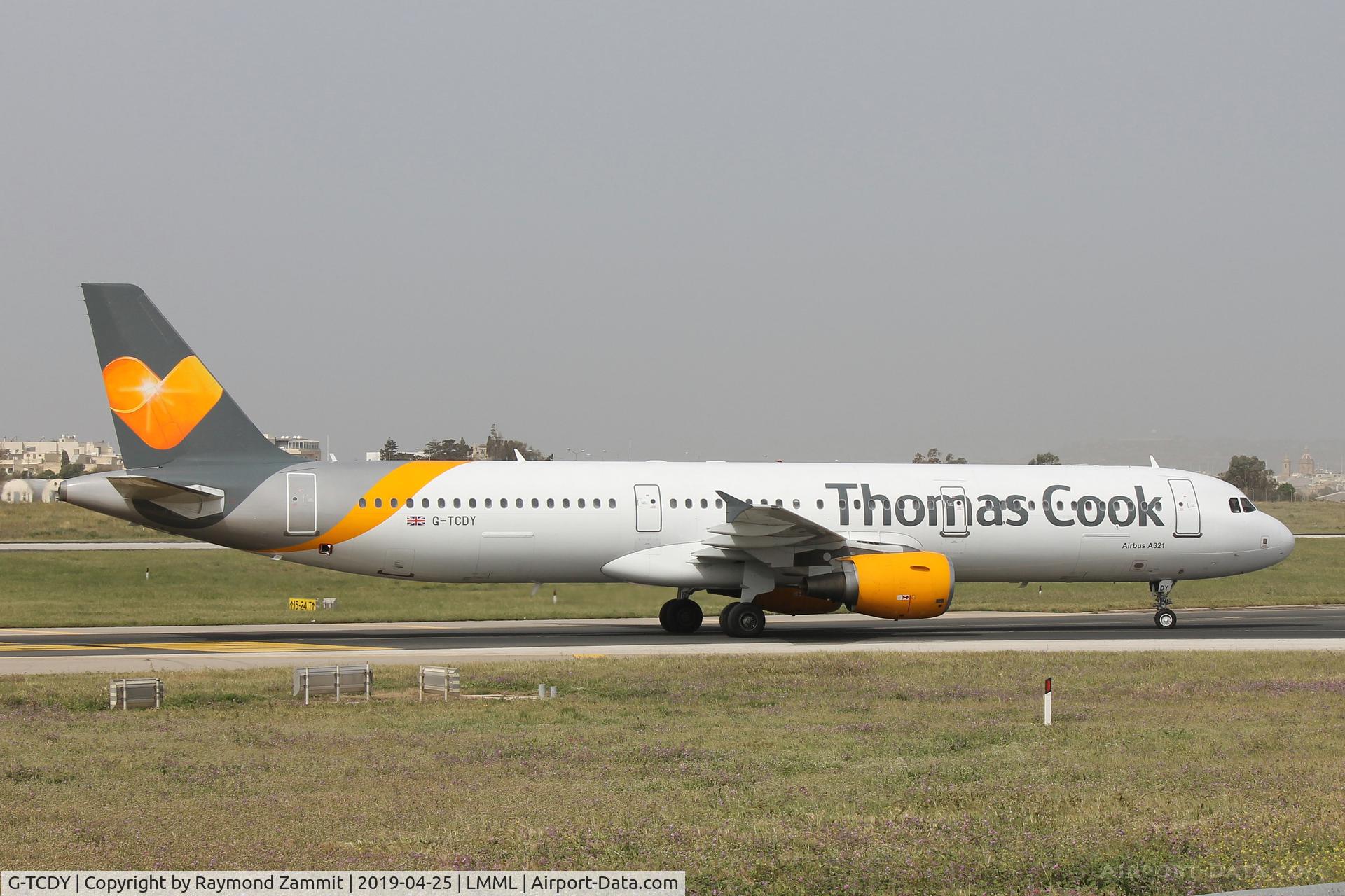 G-TCDY, 2002 Airbus A321-213 C/N 1881, A321 G-TCDY Thomas Cook Airways