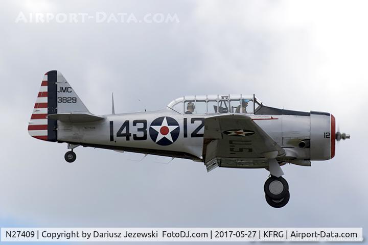 N27409, 1949 North American AT-6D Texan C/N 168-393, North American AT-6D Texan 