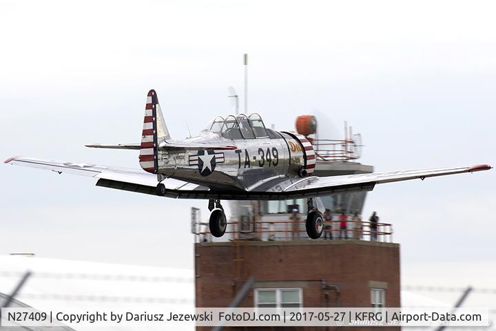 N27409, 1949 North American AT-6D Texan C/N 168-393, North American AT-6D Texan 
