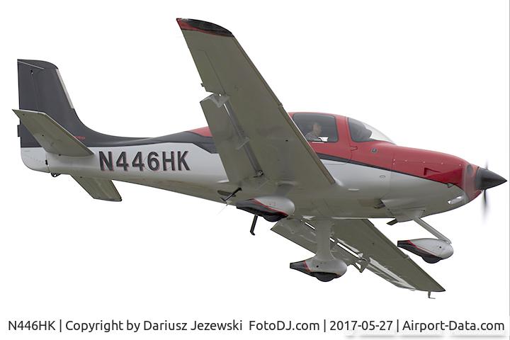 N446HK, 2014 Cirrus SR-22T G5 GTS C/N 0898, Cirrus SR-22T N446HK