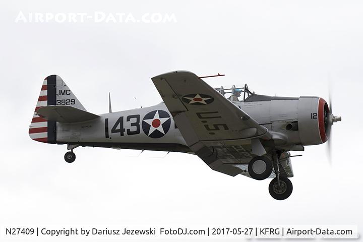 N27409, 1949 North American AT-6D Texan C/N 168-393, North American AT-6D Texan 