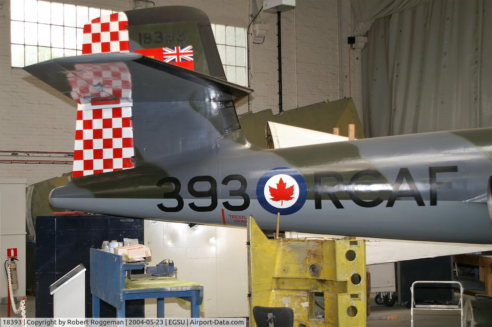 18393, Avro Canada CF-100 Mk.4B Canuck C/N 293, Imperial War Museum Duxford.