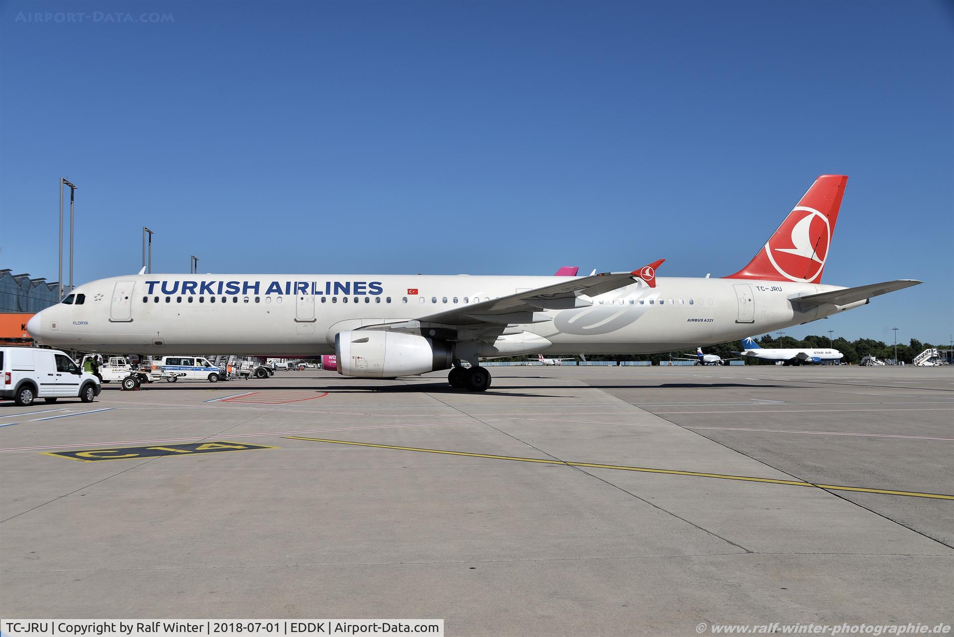 TC-JRU, 2011 Airbus A321-231 C/N 4788, Airbus A321-231 - TK THY Turkish Airlines 'Florya' - 4788 - TC-JRU -  01.07.2018 - CGN