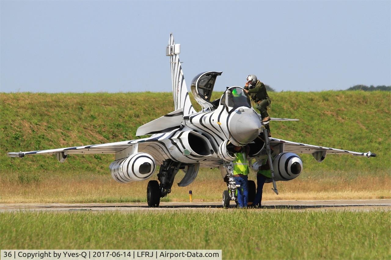 36, Dassault Rafale M C/N 36, Dassault Rafale M, Flight line, Landivisiau Naval Air Base (LFRJ) Tiger Meet 2017