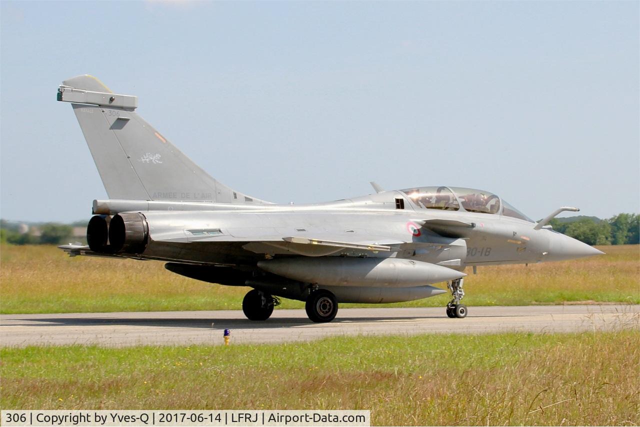 306, Dassault Rafale B C/N 306, Dassault Rafale B, Taxiing to flight line, Landivisiau Naval Air Base (LFRJ) Tiger Meet 2017