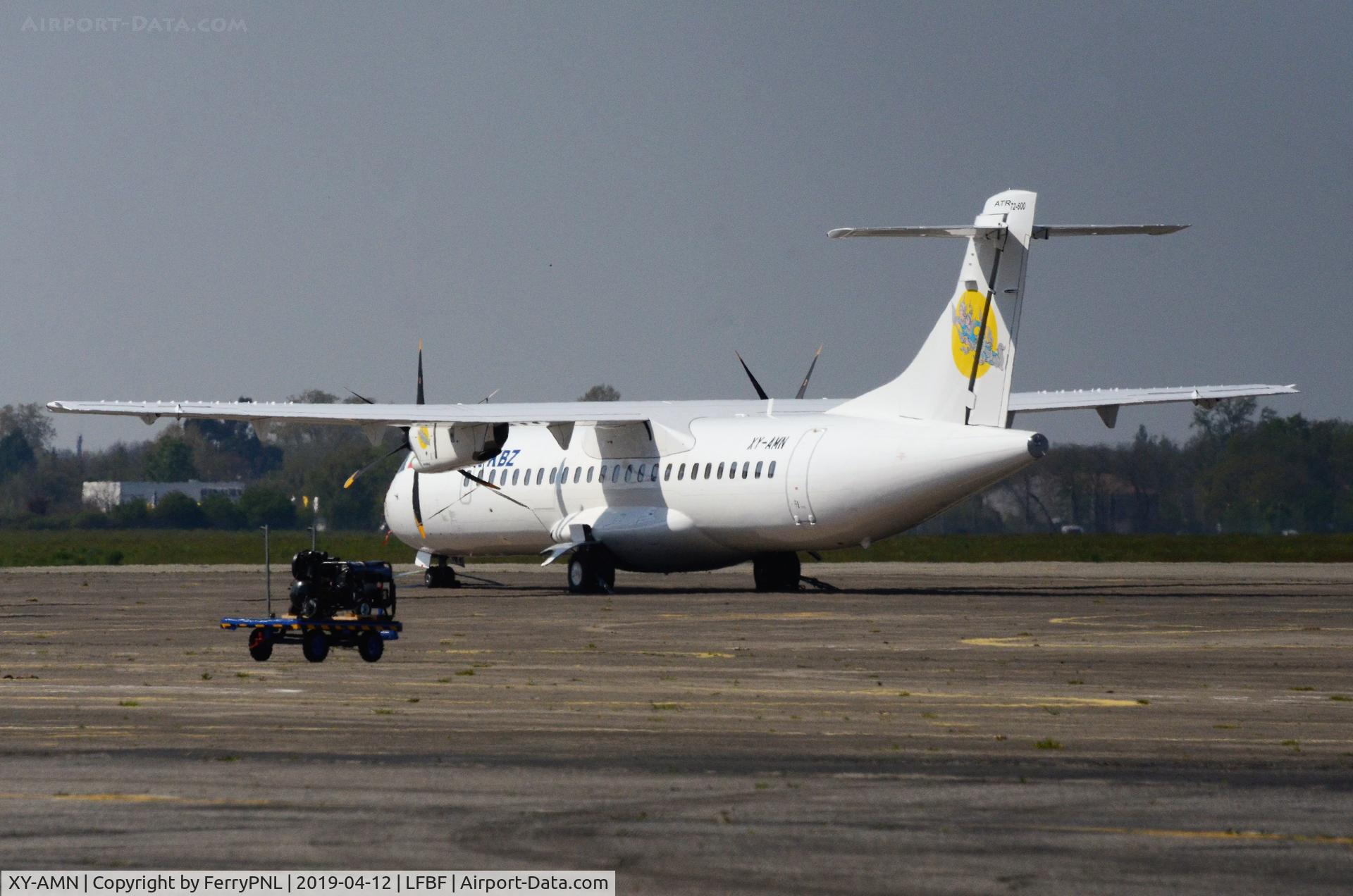 XY-AMN, 2018 ATR 72-600 (72-212A) C/N 1528, Air KBZ ATR72 prior to delivery spotted in Francazal