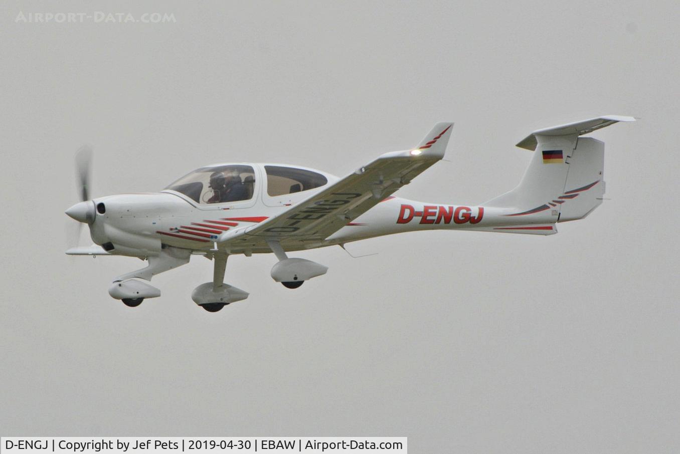D-ENGJ, 2018 Diamond DA-40 NG Diamond Star C/N 40.N382, Based at Antwerp Airport.