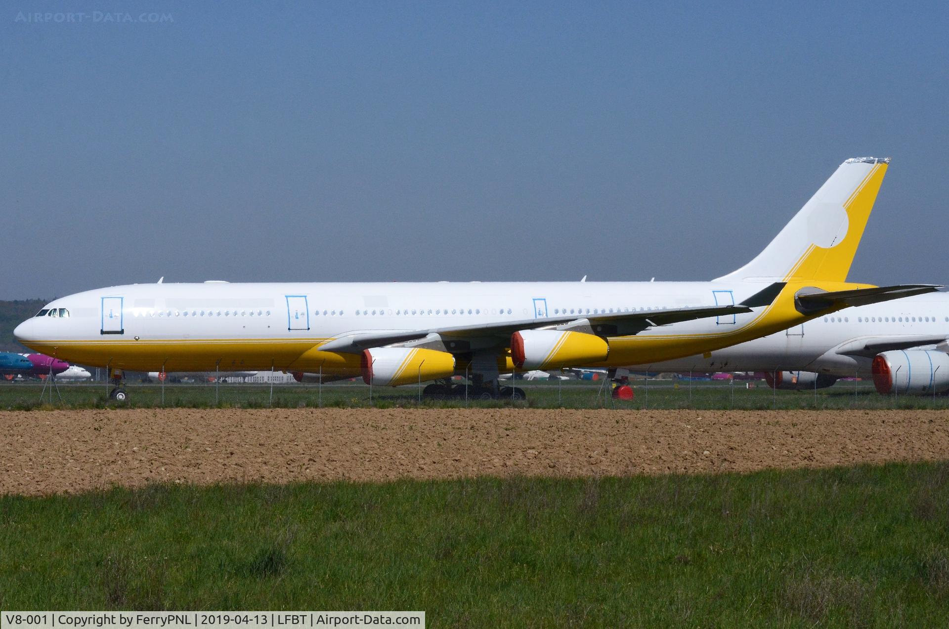 V8-001, 1994 Airbus A340-212 C/N 046, A342 VIP stored in LDE
