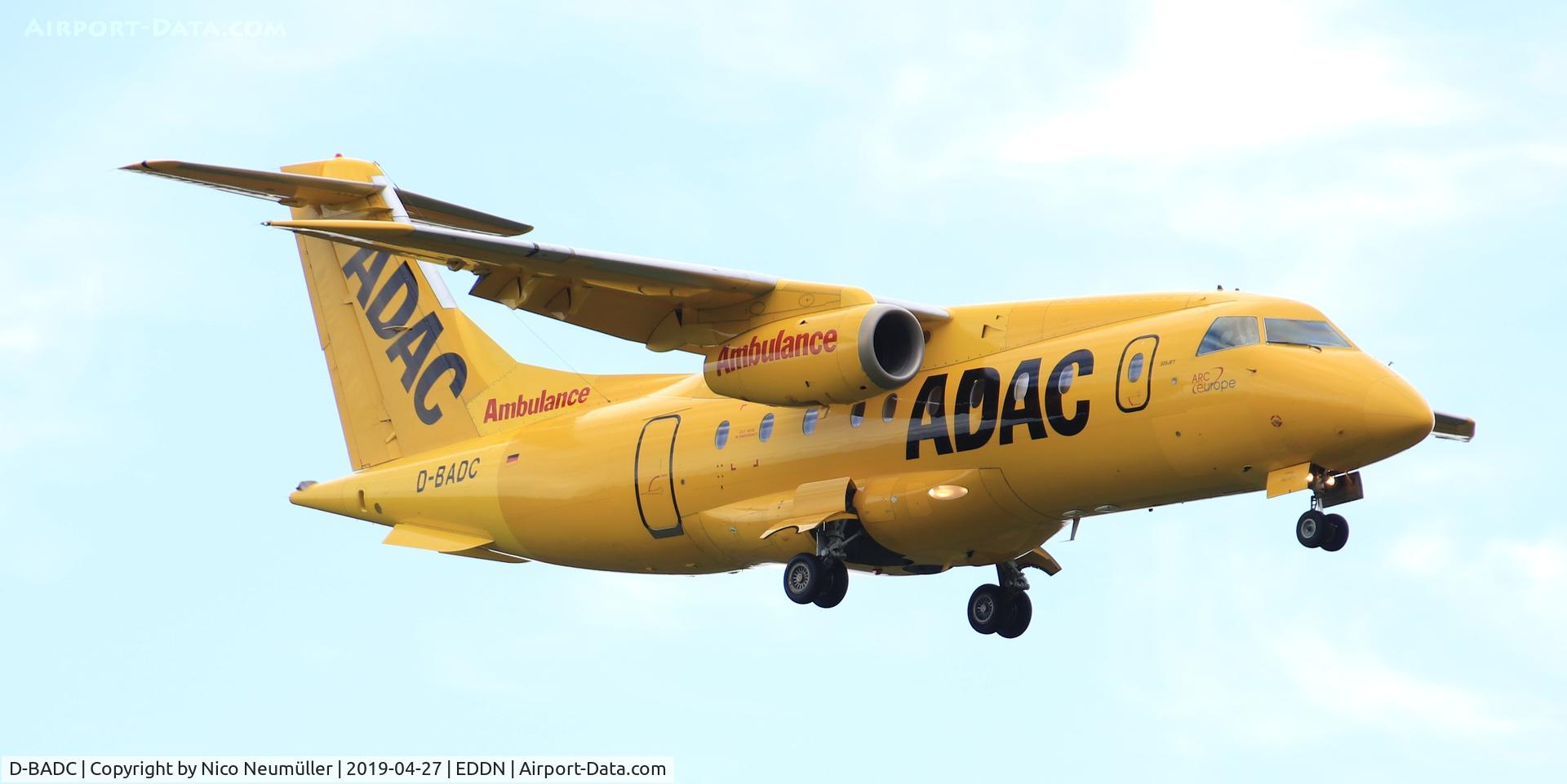 D-BADC, 2003 Dornier Do328JET C/N 3216, ADAC Dornier at EDDN