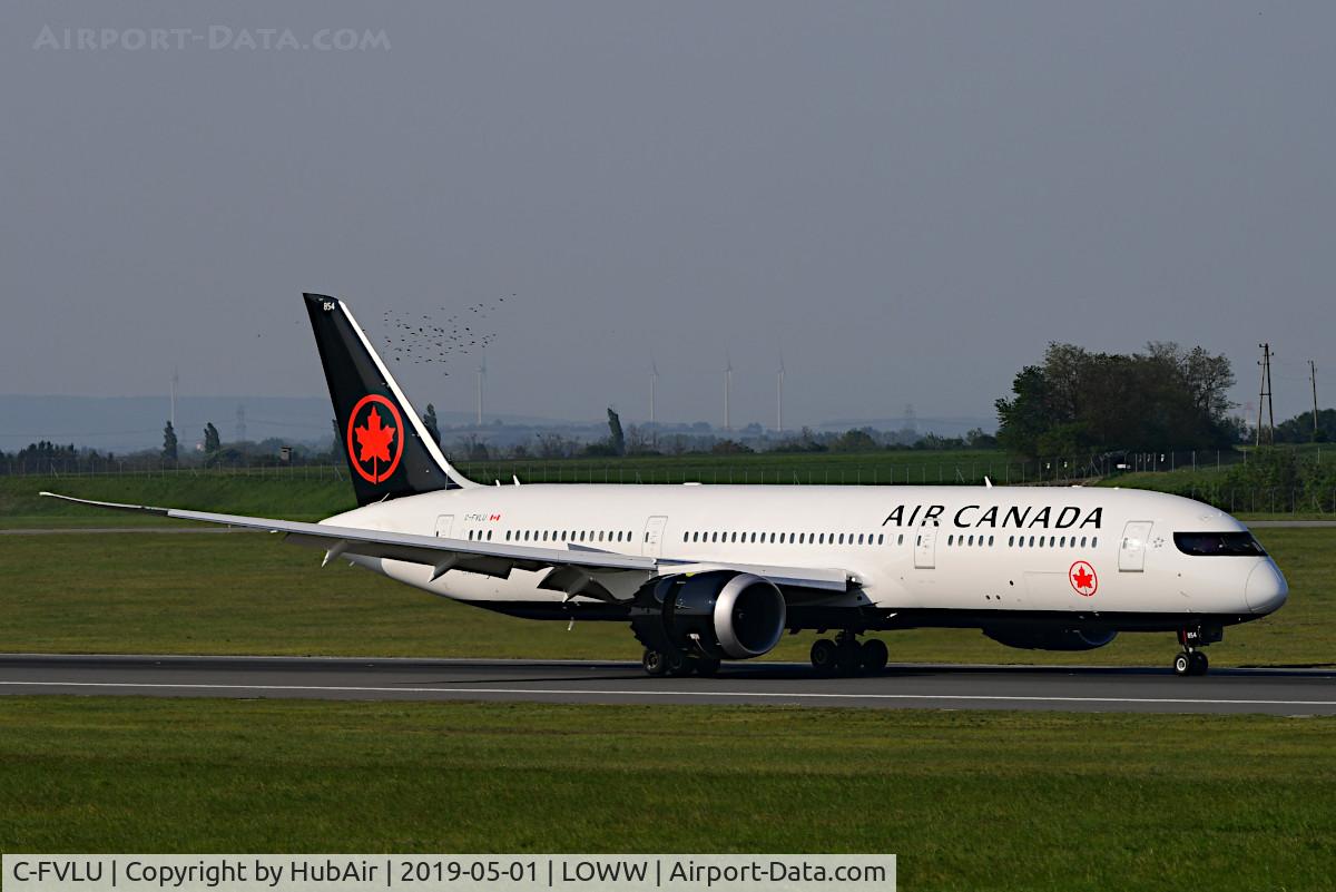C-FVLU, 2018 Boeing 787-9 Dreamliner C/N 38360, Air Canada opened a new flight service between Vienna and Toronto by 30th April 2019
