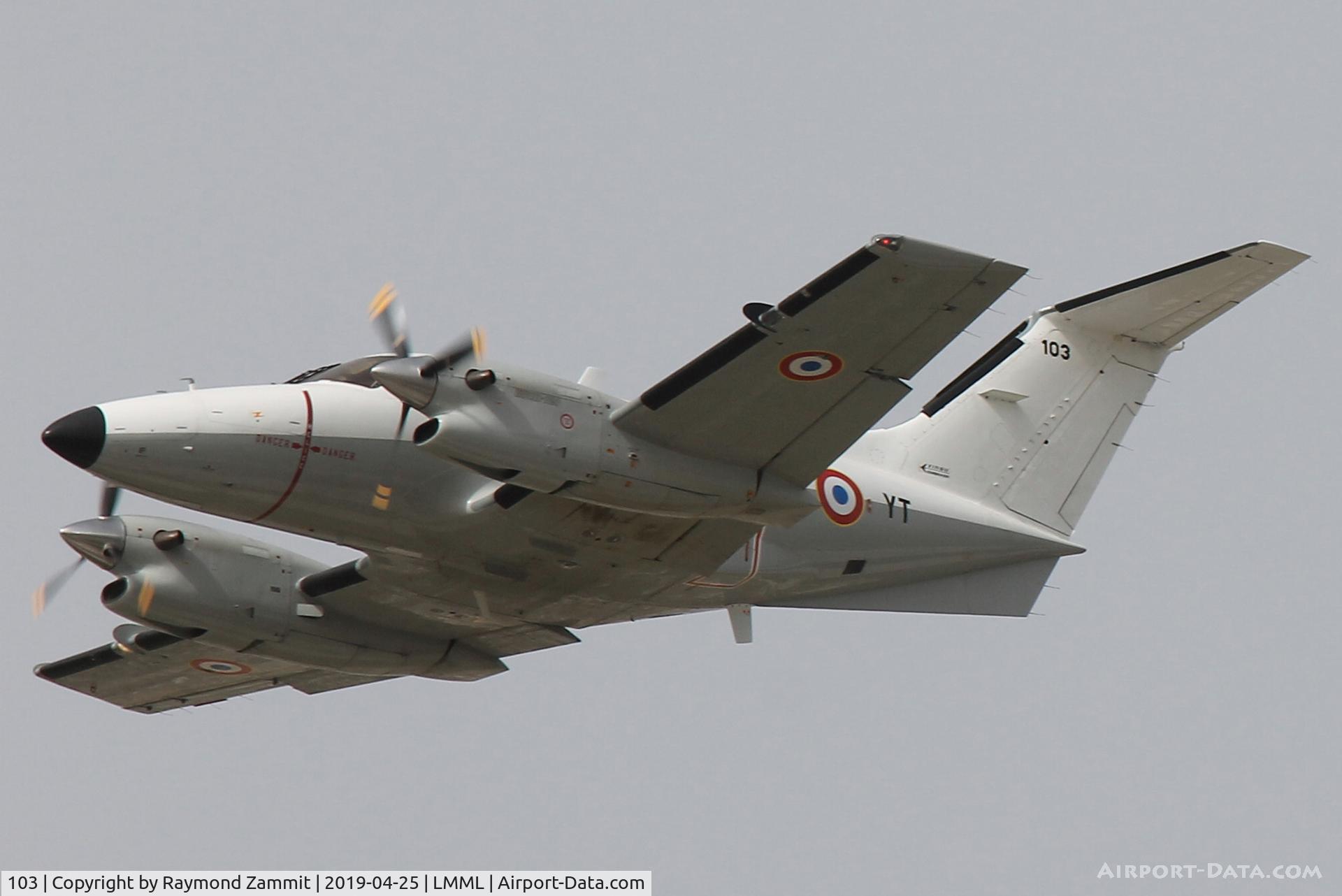 103, Embraer EMB-121AA Xingu C/N 121103, Embraer 121 Xingu 103/YT French Air Force