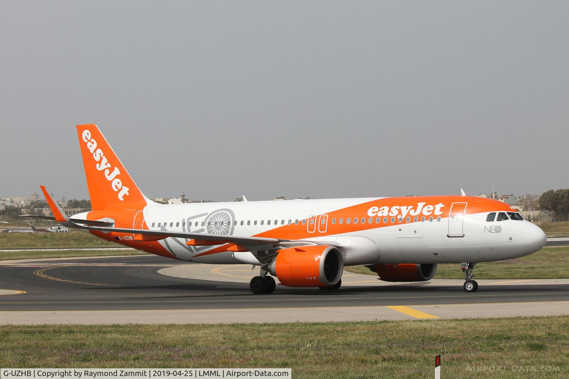 G-UZHB, 2017 Airbus A320-251N C/N 7705, Airbus320Neo G-UZHB Easyjet