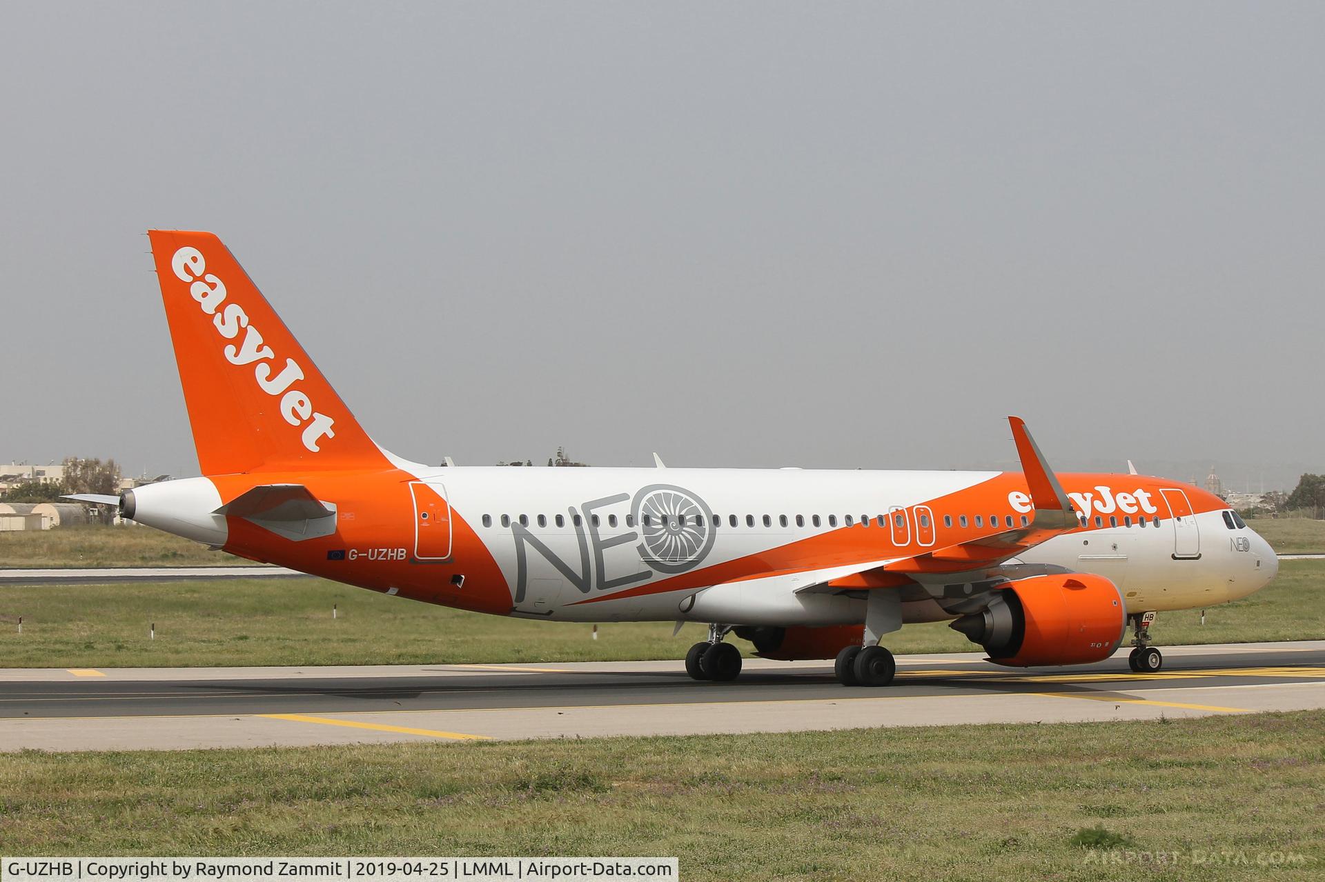 G-UZHB, 2017 Airbus A320-251N C/N 7705, Airbus320 Neo G-UZHB Easyjet