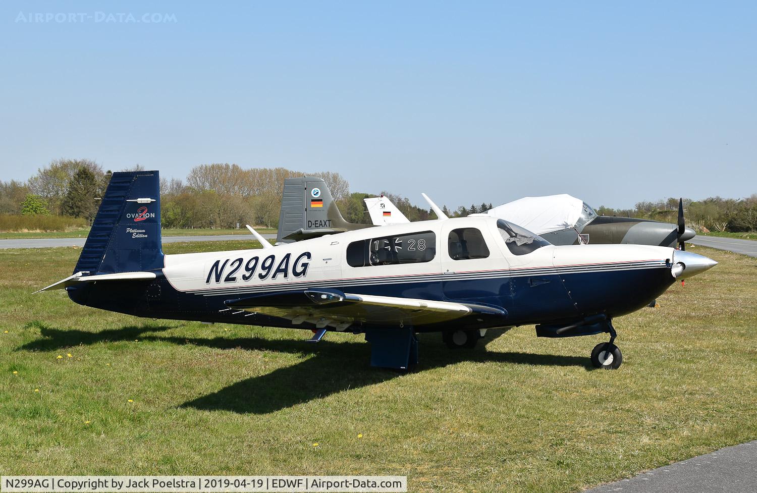 N299AG, 2000 Mooney M20R Ovation C/N 29-0252, N299AG at Leer-Papenburg airport