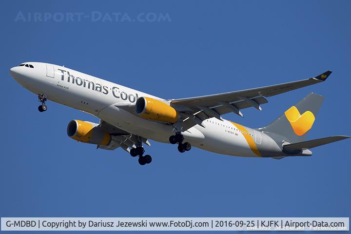 G-MDBD, 1999 Airbus A330-243 C/N 266, Airbus A330-243 - Thomas Cook Airlines  C/N 266, G-MDBD