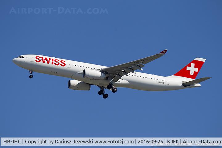 HB-JHC, 2009 Airbus A330-343X C/N 1029, Airbus A330-343 - Swiss International Air Lines  C/N 1029, HB-JHC