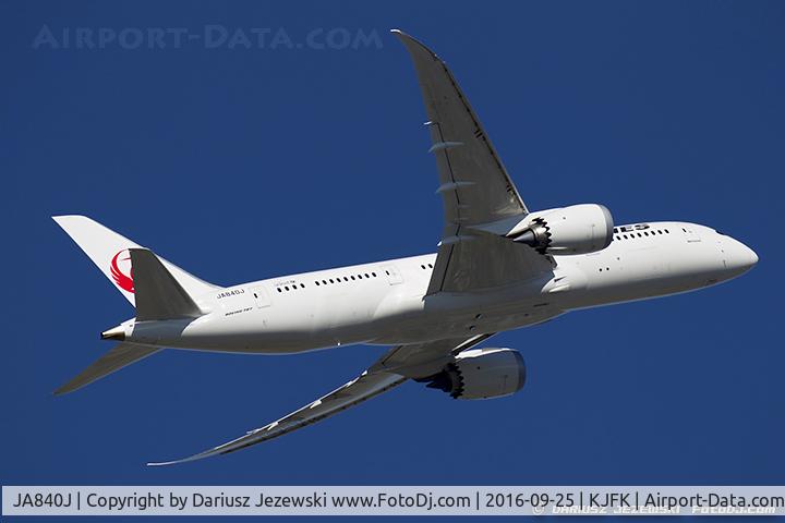 JA840J, 2015 Boeing 787-8 Dreamliner Dreamliner C/N 34856, Boeing 787-8 Dreamliner - Japan Airlines - JAL  C/N 34856, JA840J