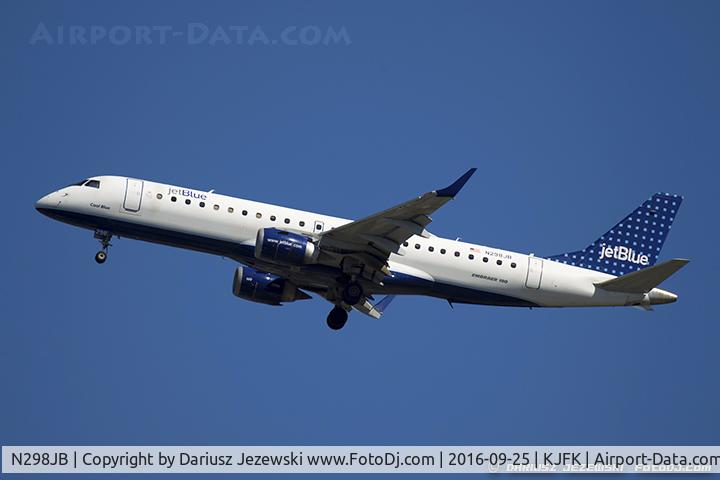 N298JB, 2009 Embraer 190AR (ERJ-190-100IGW) C/N 19000249, Embraer 190AR (ERJ-190-100IGW) 
