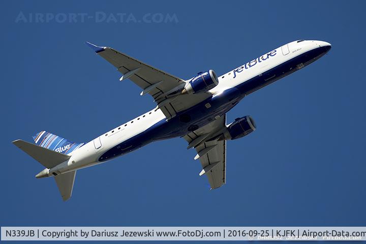 N339JB, 2011 Embraer ERJ-190-100 IGW 190AR C/N 19000490, Embraer 190AR (ERJ-190-100IGW) 