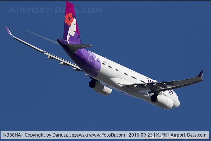 N386HA, 2012 Airbus A330-243 C/N 1302, Airbus A330-243 - Hawaiian Air  C/N 1302, N386HA