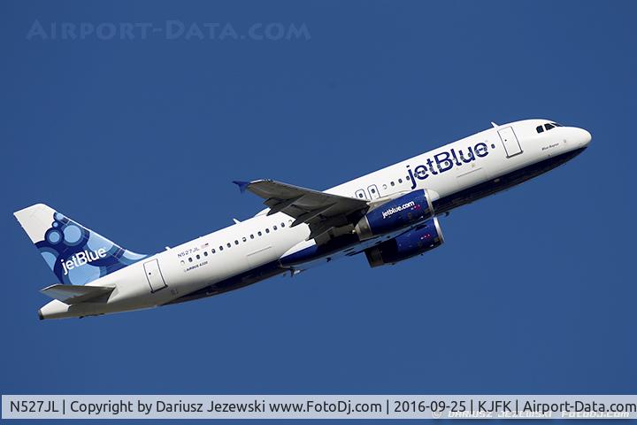 N527JL, 2001 Airbus A320-232 C/N 1557, Airbus A320-232 