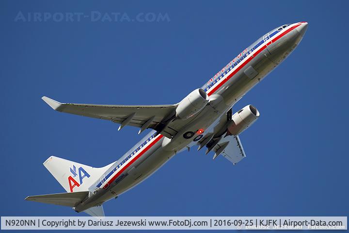 N920NN, 2013 Boeing 737-823 C/N 31165, Boeing 737-823 - American Airlines  C/N 31165, N920NN